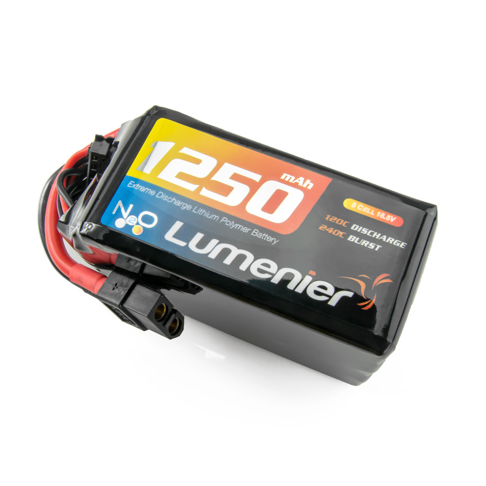 Lumenier N2O 1250mAh 5s 120c Lipo Battery