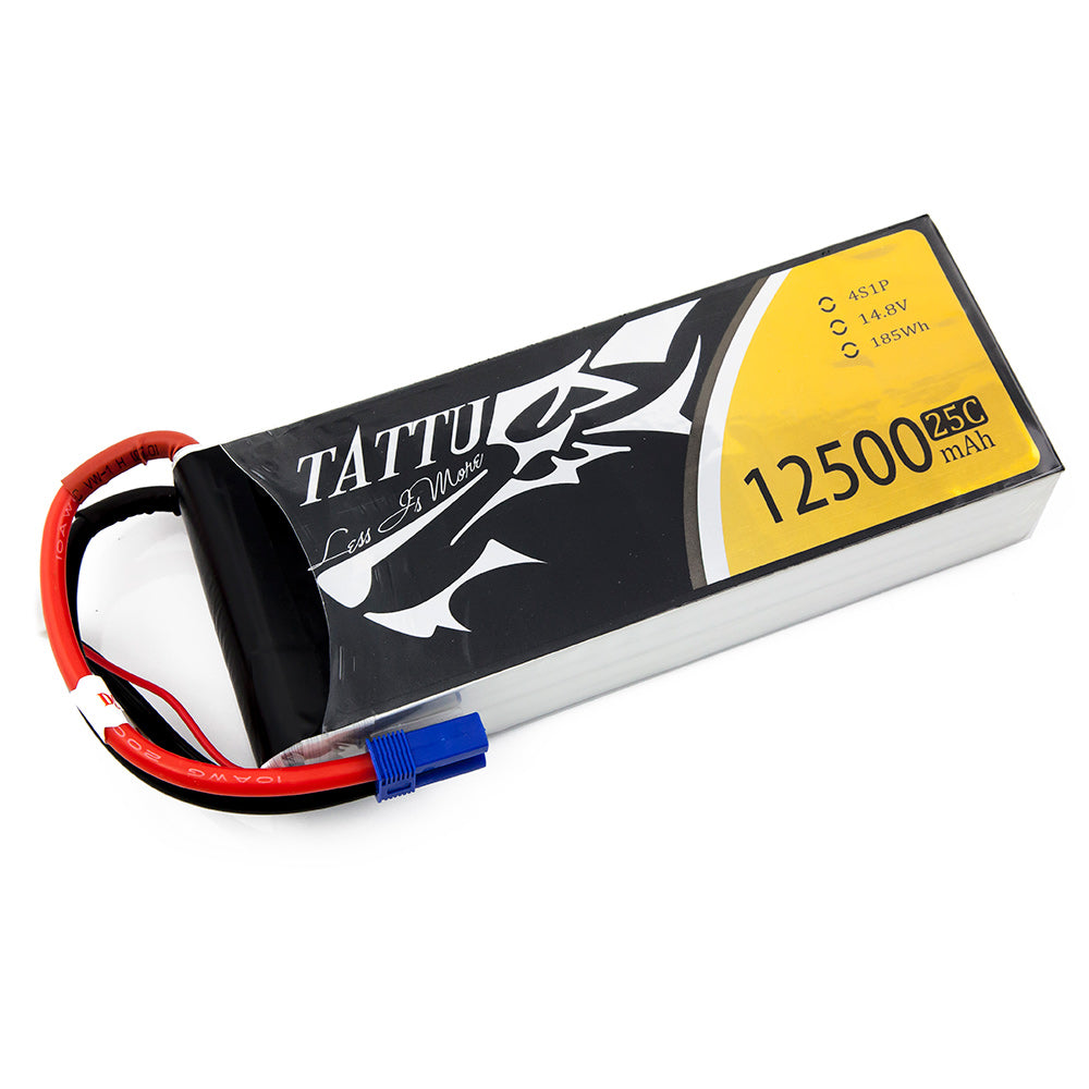 TATTU 12500mAh 4s 25c Lipo Battery