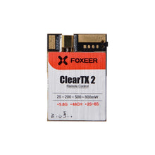 Load image into Gallery viewer, Foxeer ClearTX 2 - 5.8G 25/200/500/800mW Video Transmitter w/ Remote Control