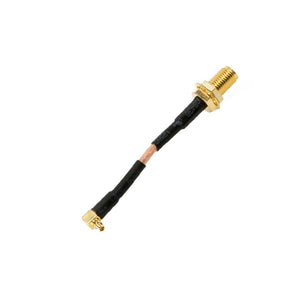 5cm SMA Female to 90 Degree MMCX Male Cable