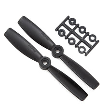 Load image into Gallery viewer, HQProp 5x4.5R Bullnose CW Propeller - (Black Carbon Composite) - 2 Blade - (2 pack)