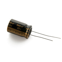 Load image into Gallery viewer, Panasonic 35V 680uF LOW ESR Capacitor