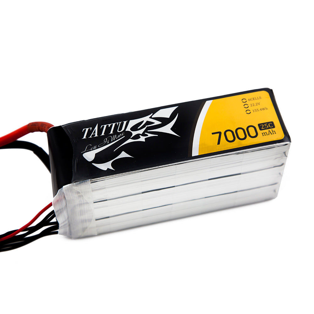 TATTU 7000mAh 6s 25c Lipo Battery
