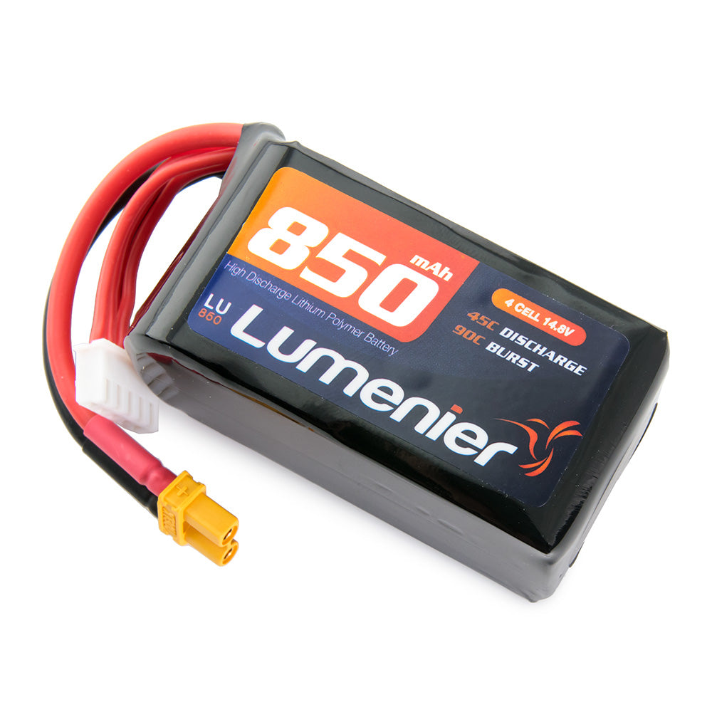 Lumenier 850mAh 4s 45c Lipo Battery (XT-30)