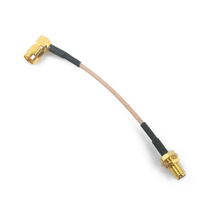 10cm 90 Degree SMA Male to SMA Female RG316 Cable