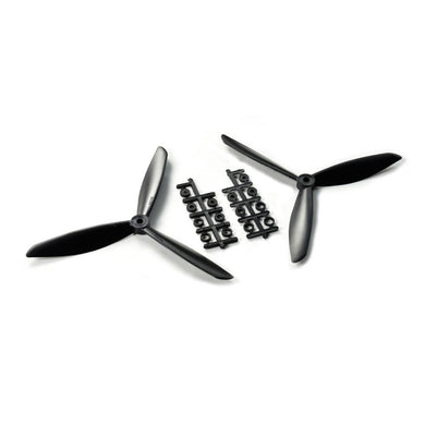 SonicModell Binary 1200mm RC Airplane 8045 3-Blade Propeller (Set of 2)