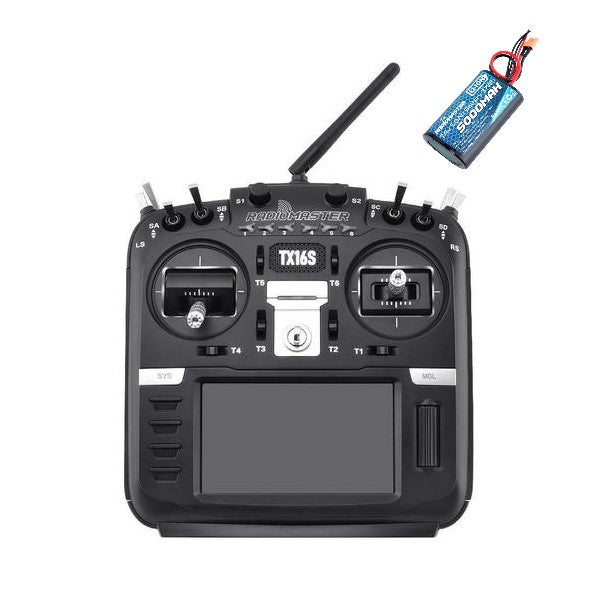 RadioMaster TX16S (BATTERY INCLUDED) Multi-Protocol RF Module OpenTX 2.4GHz RC Transmitter
