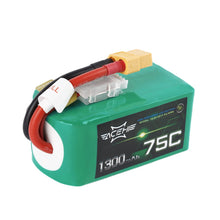 Load image into Gallery viewer, AceHE Racing Series 1300MaH 75C 5S Lipo Battery