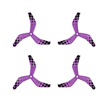 Load image into Gallery viewer, Azure Power 5045 5x4.5x3 PC - 3 Blades (Set of 4 - Purple)