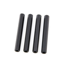 Load image into Gallery viewer, Black Hex Standoffs 37mm (4 pcs)