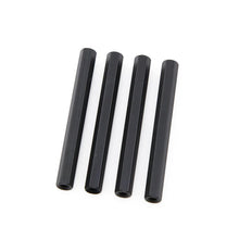 Load image into Gallery viewer, Black Hex Standoffs 50mm (4 pcs)