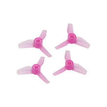 Load image into Gallery viewer, Rakonheli 31MM 3 Blade Clear Propeller (2CW+2CCW; 0.8MM Shaft) - Pink