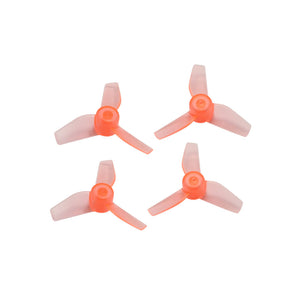 Rakonheli 31MM 3 Blade Clear Propeller (2CW+2CCW; 0.8MM Shaft) - Orange
