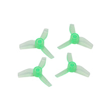 Load image into Gallery viewer, Rakonheli 31MM 3 Blade Clear Propeller (2CW+2CCW; 0.8MM Shaft) - Green