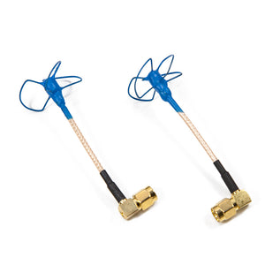 IBCrazy 5.8GHz Bluebeam whip Antenna / 90 degree SMA