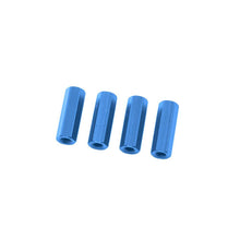 Load image into Gallery viewer, Blue Hex Standoffs 10mm (4 pcs)