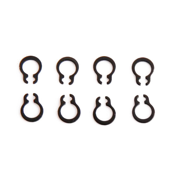 Replacement C-Clips - For 4mm Shafts (10pcs)