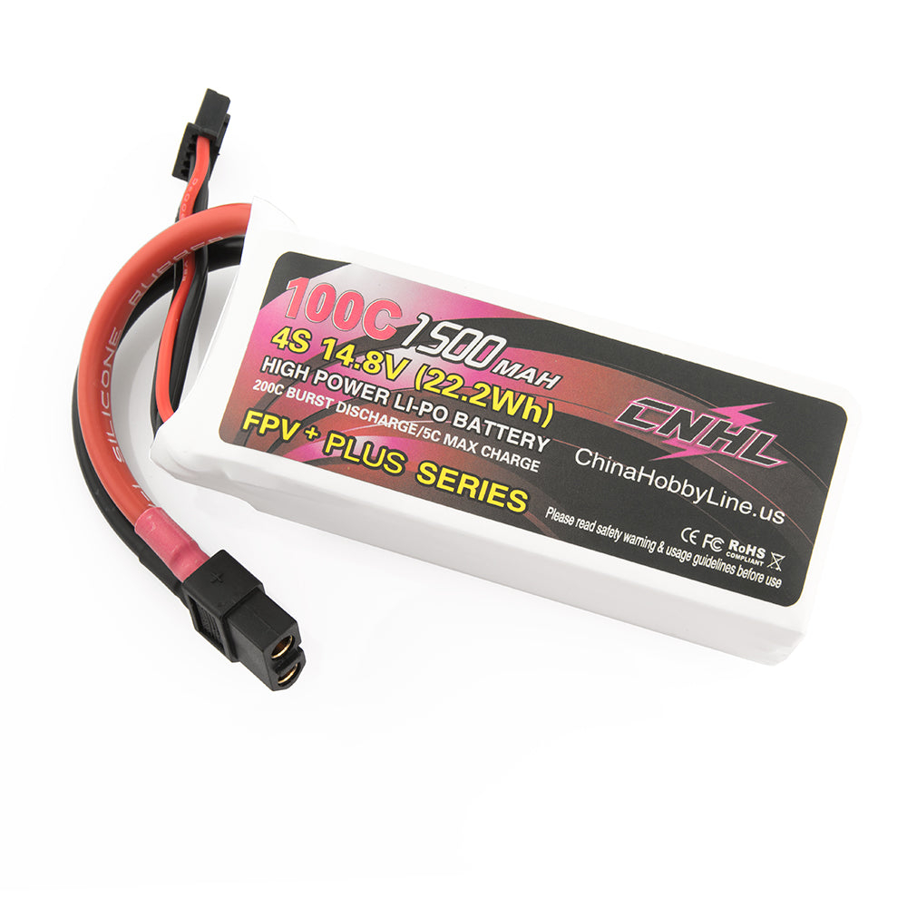 CNHL G+Plus 1500mah 4s 100c Lipo Battery