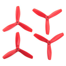 Load image into Gallery viewer, Gemfan 5x4.5 - Bullnose 3 Blade Master Propellers (Set of 4 - CodeRed)