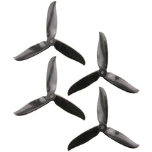 Load image into Gallery viewer, DAL 5x4.6 - 3 Blade, Black Cyclone Propeller - T5046C  (Set of 4)