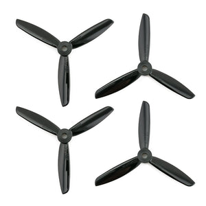 DAL 4x4.5 - 3 Blade Propellers -  (Set of 4 - Black)