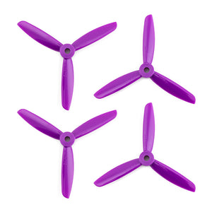 DAL 4x4.5 - 3 Blade Propellers -  (Set of 4 - Purple)