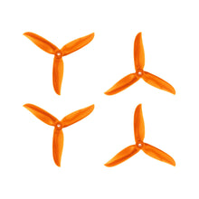 Load image into Gallery viewer, DAL 5x4.5 - 3 Blade, Orange Cyclone Propeller - T5045C  (Set of 4)