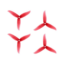 Load image into Gallery viewer, DAL 5x4.5 - 3 Blade, Crystal Red Cyclone Propeller - T5045C  (Set of 4)