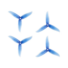Load image into Gallery viewer, DAL 5x4.5 - 3 Blade, Crystal Blue Cyclone Propeller - T5045C  (Set of 4)