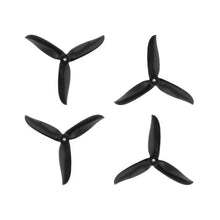 Load image into Gallery viewer, DAL 5x4.5 - 3 Blade, Black Cyclone Propeller - T5045C  (Set of 4)