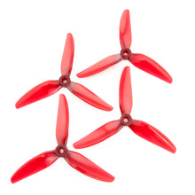 Load image into Gallery viewer, HQProp DP 5x5x3V1S Propeller - 3 Blade (Set of 4 - Light Red)