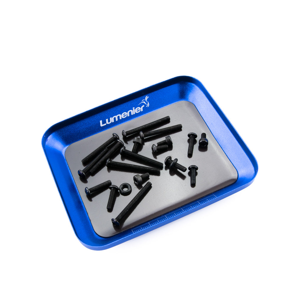 Lumenier Parts Storage Tray w/ Magnet Non-Slip Mat