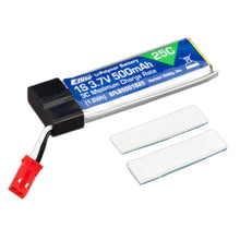 Load image into Gallery viewer, E-Flite 500mAh 1s 25c Lipo Battery