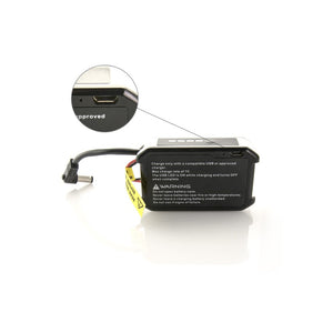FatShark 1800mAh 7.4v Battery Pack USB Charging LED Indicator