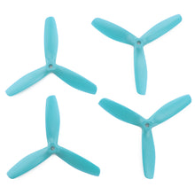 Load image into Gallery viewer, Gemfan 5x5 - Bullnose 3 Blade Master Propellers (Set of 4 - FreyBlue)