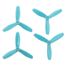Load image into Gallery viewer, Gemfan 5x4.5 - Bullnose 3 Blade Master Propellers (Set of 4 - FreyBlue)