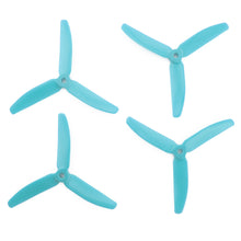 Load image into Gallery viewer, Gemfan 5x4 - 3 Blade Master Propellers (Set of 4 - FreyBlue)