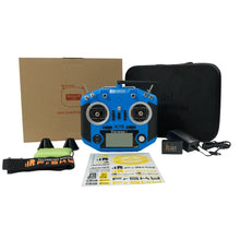 Load image into Gallery viewer, FrSky Taranis Q X7S Radio w/ Upgraded M7 Hall Sensor Gimbals (Blue)