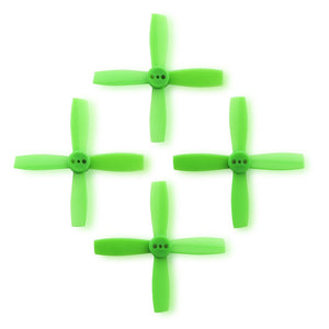 FuriousFPV High Performance 2435-4 Propellers (Neon Green 2CW & 2CCW)
