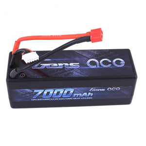 Gens ace 7000mAh 14.8V 60C 4S1P HardCase Lipo Battery 14# with Deans Plug