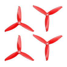 Load image into Gallery viewer, Gemfan 5152S V2 3 Blade Propeller (Set of 4 - Red)