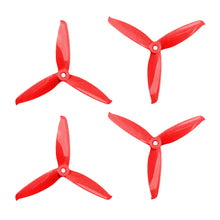 Load image into Gallery viewer, Gemfan 5152 - 3 Blade Propeller - Red PC (Set of 4)