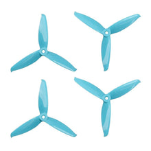 Load image into Gallery viewer, Gemfan 5152 - 3 Blade Propeller - Blue PC (Set of 4)
