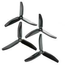 Load image into Gallery viewer, Gemfan 5x4 - 3 Blade Propellers - PC UnBreakable (Set of 4 - Black)