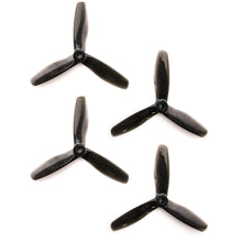 Load image into Gallery viewer, Gemfan 5x4.5 - Dinoblades Bullnose 3 Blade Master Props - Black (Set of 4)