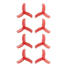 Load image into Gallery viewer, Gemfan Hulkie Red 2040 Durable 3 Blade - Set of 8 (4CW, 4CCW)