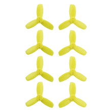 Load image into Gallery viewer, Gemfan Hulkie Yellow 1940 Durable 3 Blade - Set of 8 (4CW, 4CCW)