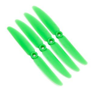 Gemfan 5x4.5 Nylon Glass Fiber Propeller (Set of 4 - Green)