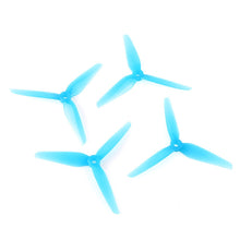 Load image into Gallery viewer, HQProp R38 HeadsUp Racing 5.1x3.8x3 Propeller (Set of 4 - Blue)