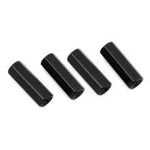 Load image into Gallery viewer, Black Hex Standoffs 15mm (4 pcs)